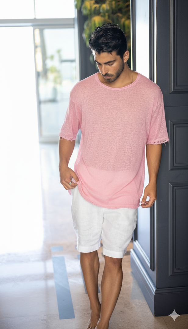 חולצת 100 אחוז פשתן וורודה