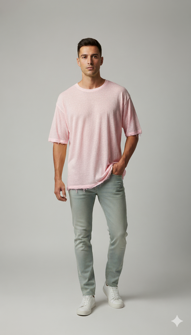 חולצת 100 אחוז פשתן וורודה